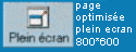 site optimis 800x600 avec MSIE4